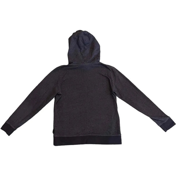 Patagonia Purple Graphic Print Drawstring Hood Kangaroo‎ Pocket Hoodie - Medium - Picture 5 of 6